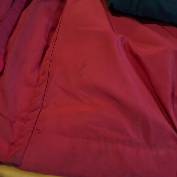 Vtg Nautica Mens 2 in 1 Coat Quilted Lined Layered Hidden Hood Colorblock Sz M - Picture 3 of 14